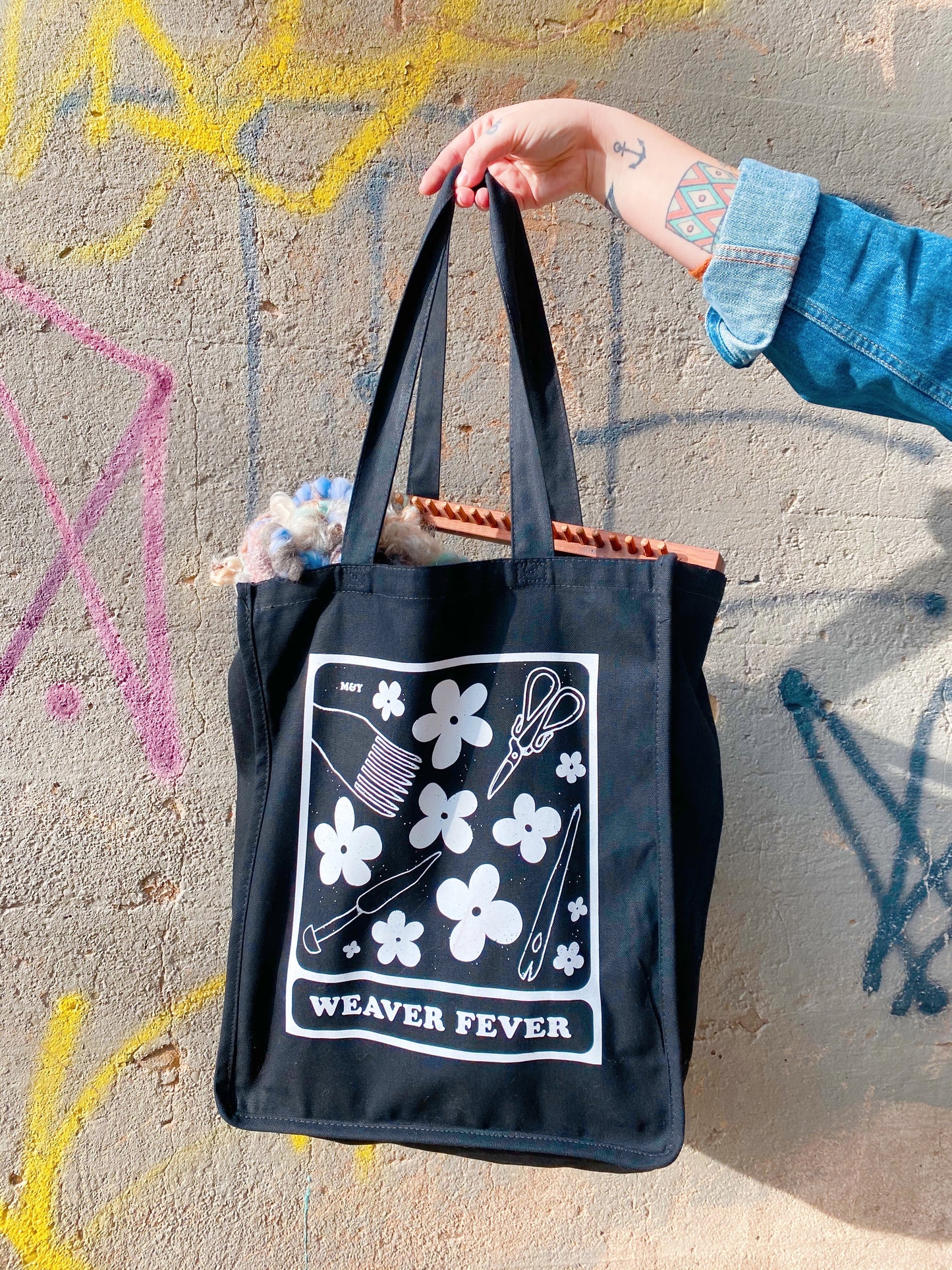 Weaver Fever Tote Bag