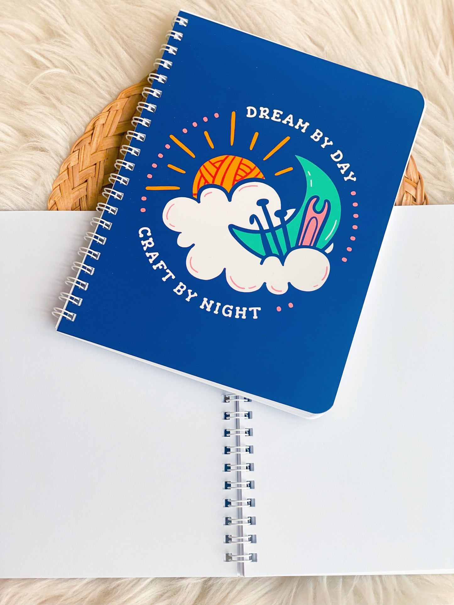 Dream by Day, Craft by Night Notebook | Shellican Collab | M&Y Craft Room Exclusive