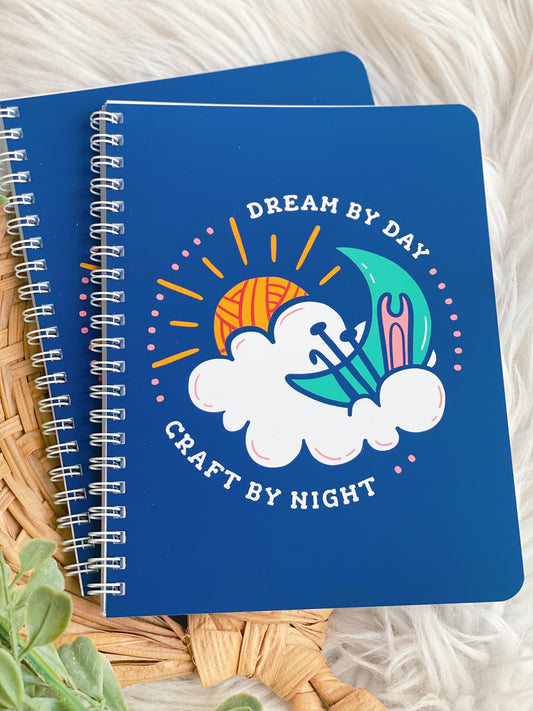 Dream by Day, Craft by Night Notebook | Shellican Collab | M&Y Craft Room Exclusive